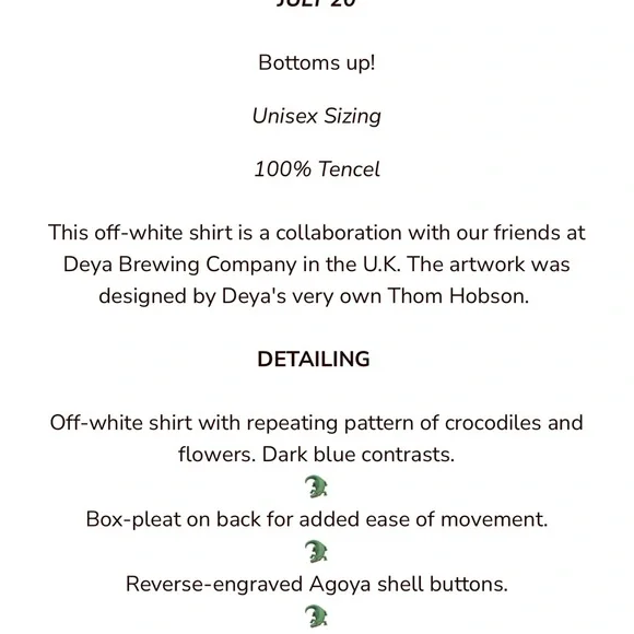 As seen on White Lotus! Tombolo’s Reptile Dysfunction shirt. Backordered online - Picture 5 of 9